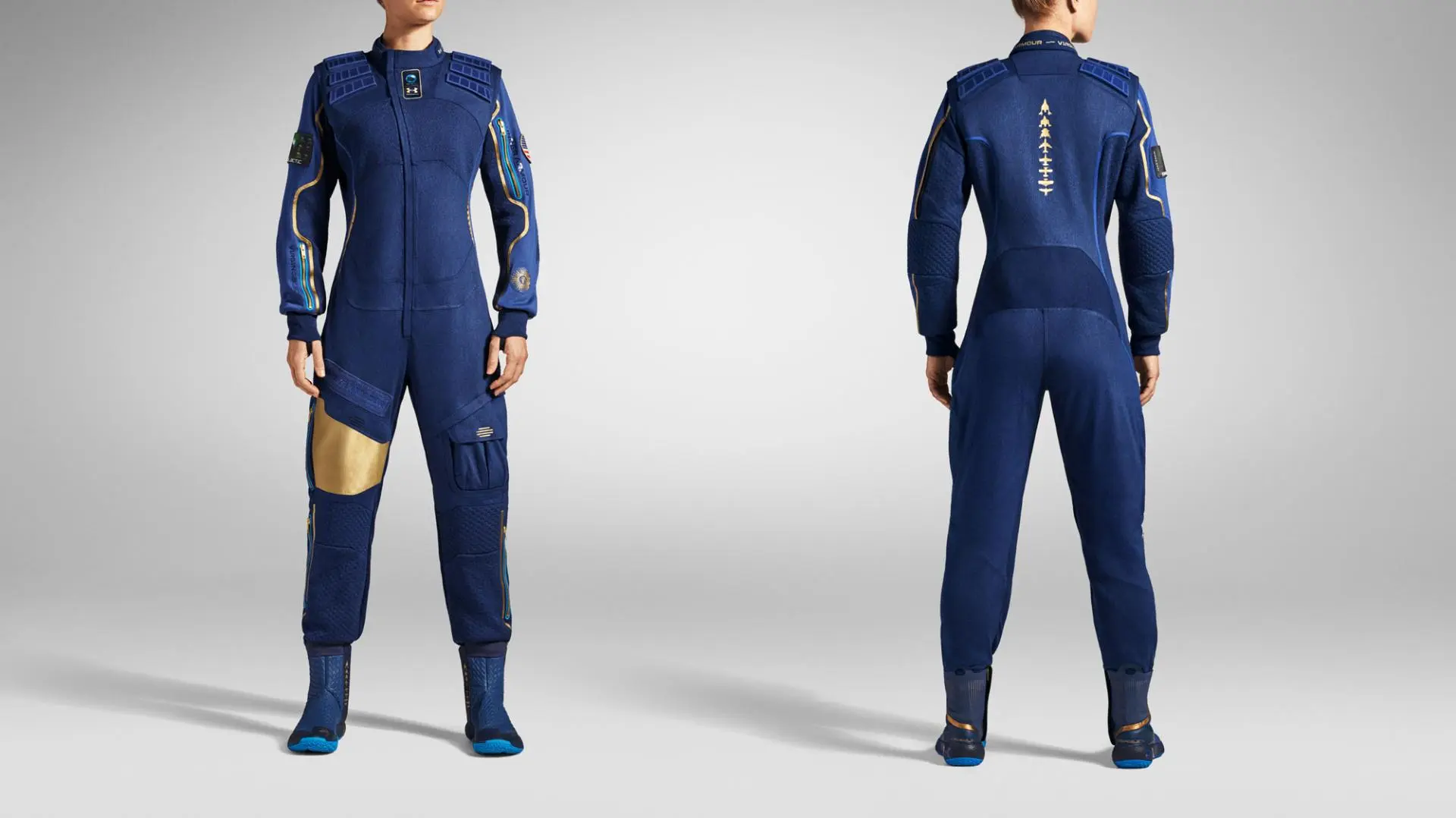 Under Armour и Virgin Galactic создали первый в мире скафандр для космического туризма