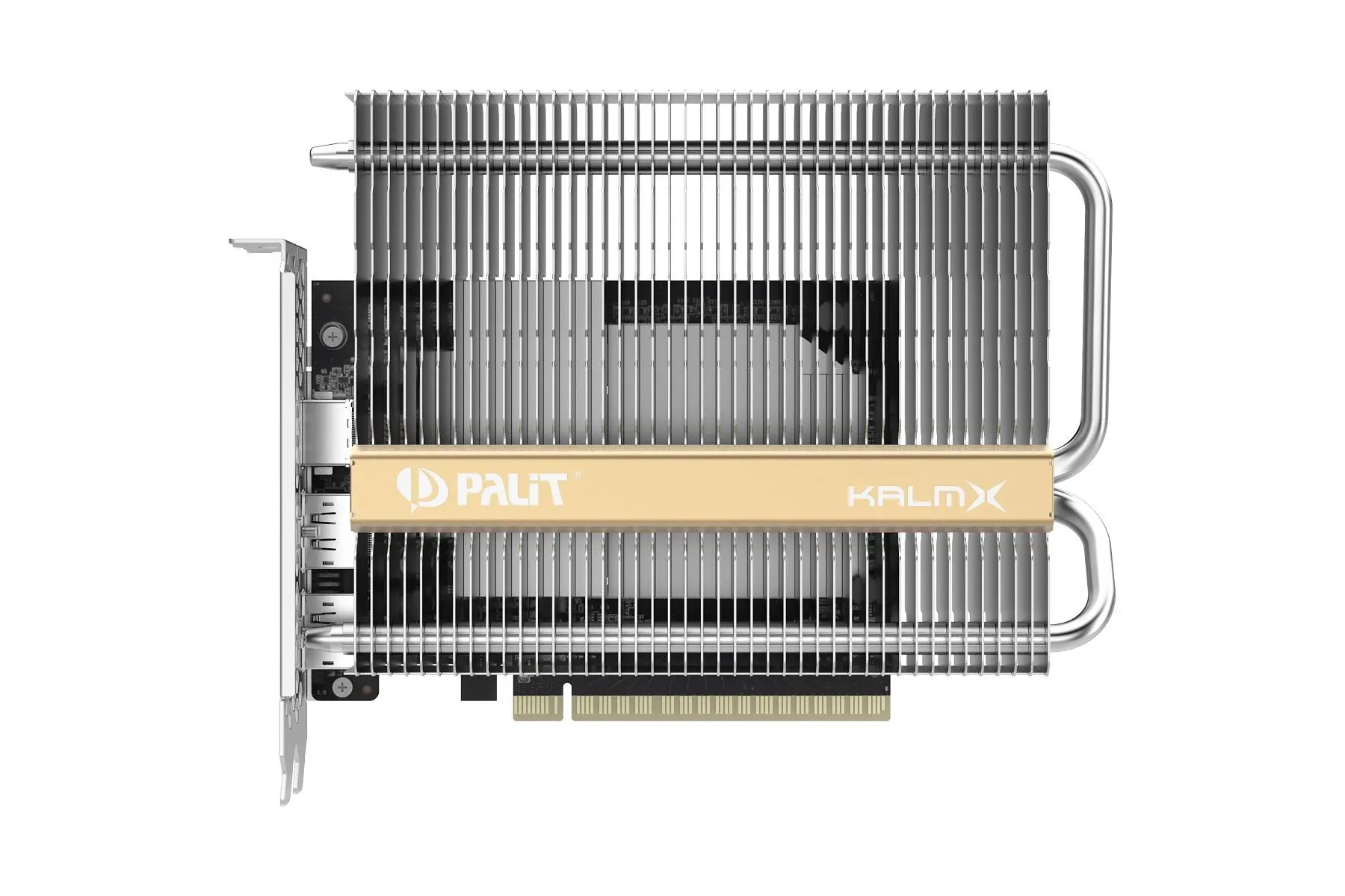 Бесшумную видеокарту Palit GeForce GTX 1650 KalmX оценили в 12500 рублей
