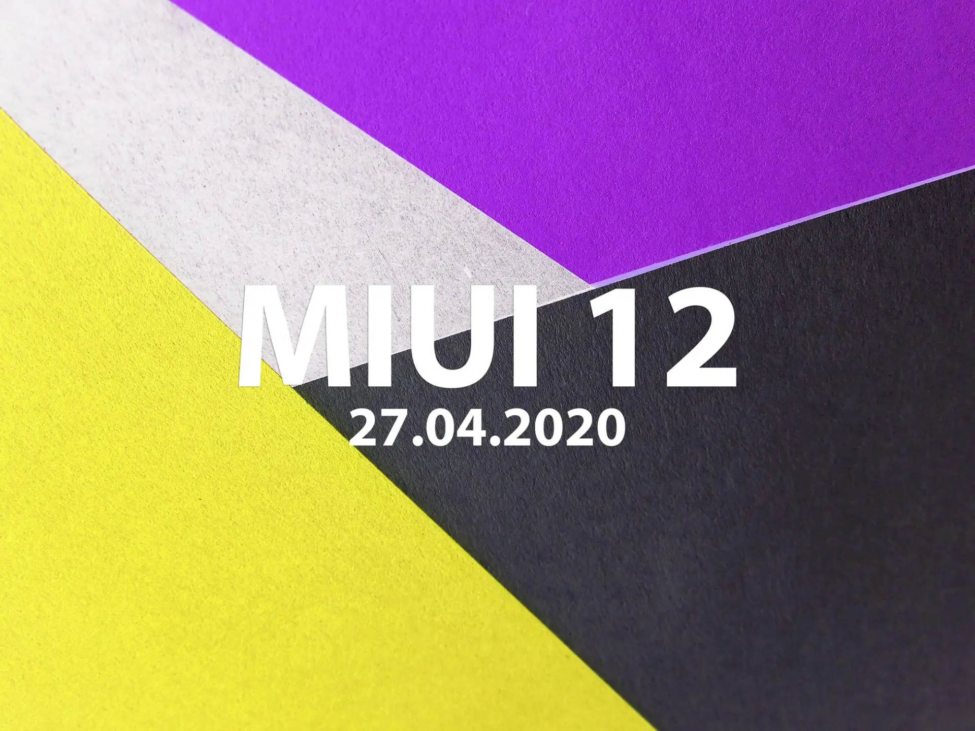 MIUI 12 покажут официально на следующей неделе