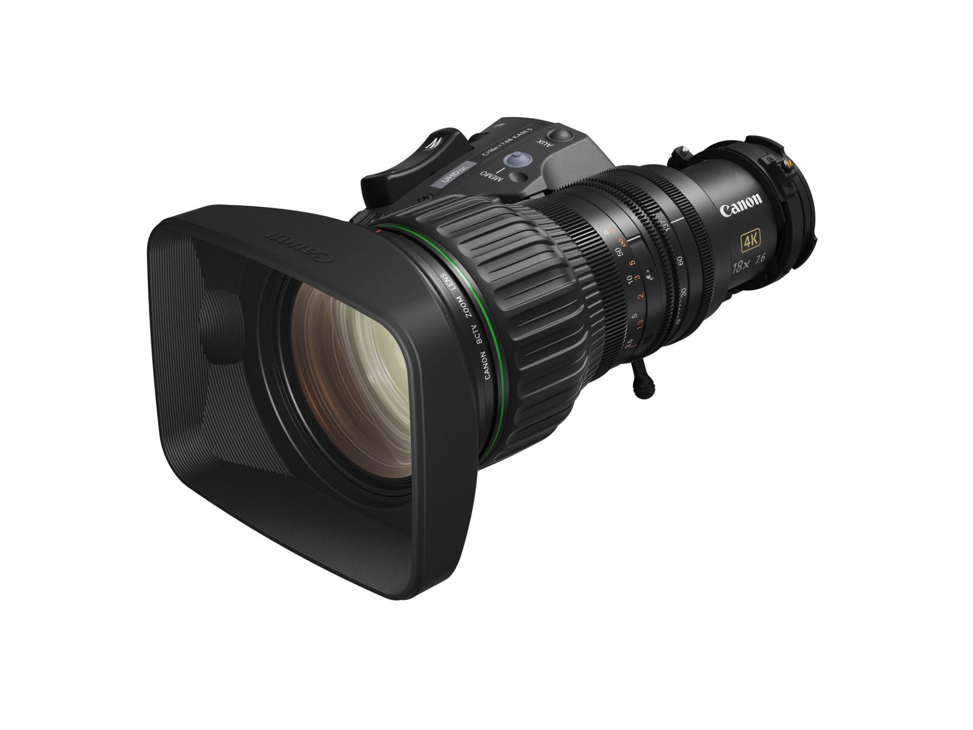 Новый компактный объектив CJ18ex7.6B KASE от Canon для съемки в 4К-разрешении