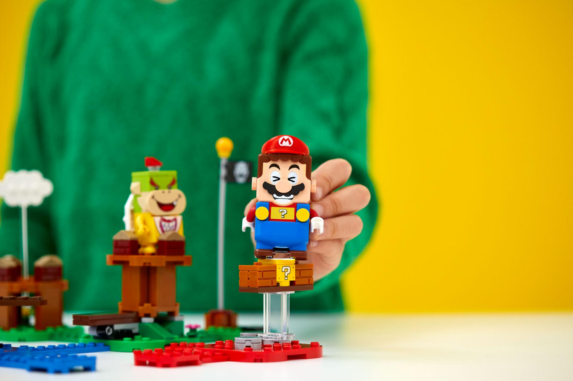 Super Mario появится в мире LEGO Благодаря сотрудничеству с Nintendo