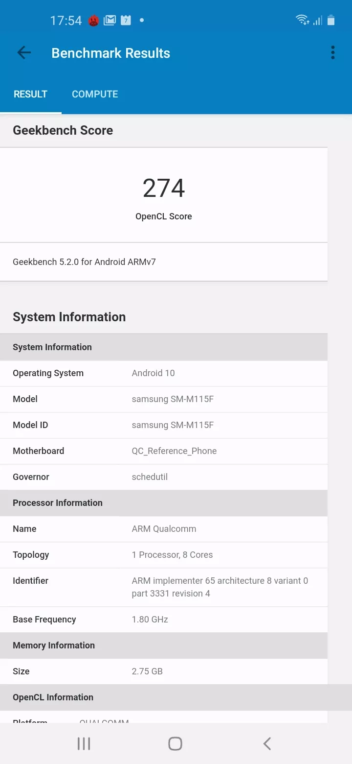 Тест-драйв смартфона Samsung Galaxy M11