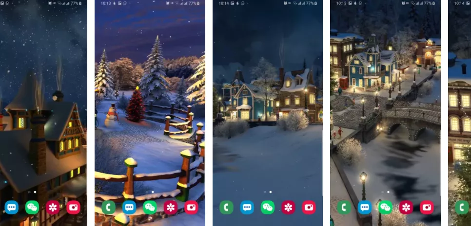 15 новогодних приложений с живыми обоями для вашего Android