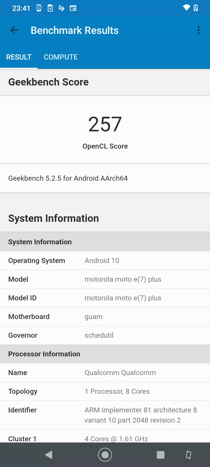 Тест-драйв смартфона Motorola Moto E7 Plus