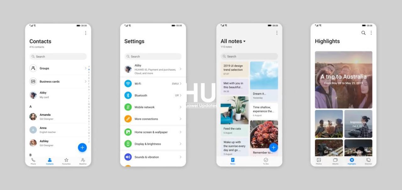 EMUI 10: Android 10, улучшения и изменения