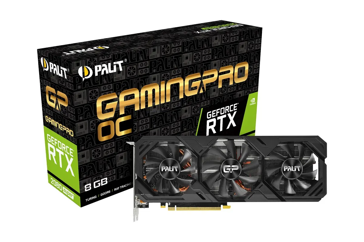 Palit предлагает 3 вентилятора на новых видеокартах GeForce RTX 2080 SUPER и 2070 SUPER