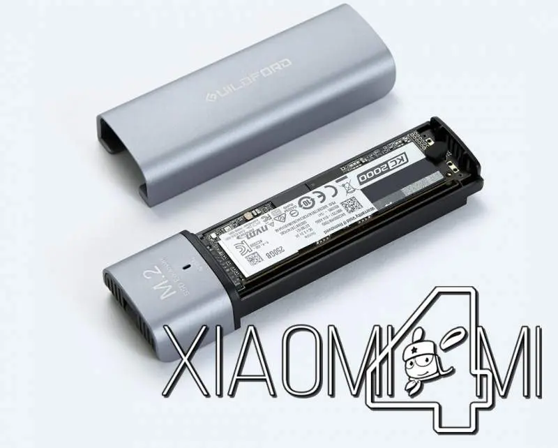 Xiaomi выпустила корпус для использования SSD M.2 в роли внешних USB-накопителей