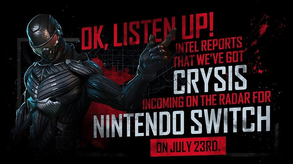 Crysis Remastered выйдет 23 июля, но лишь на Nintendo Switch