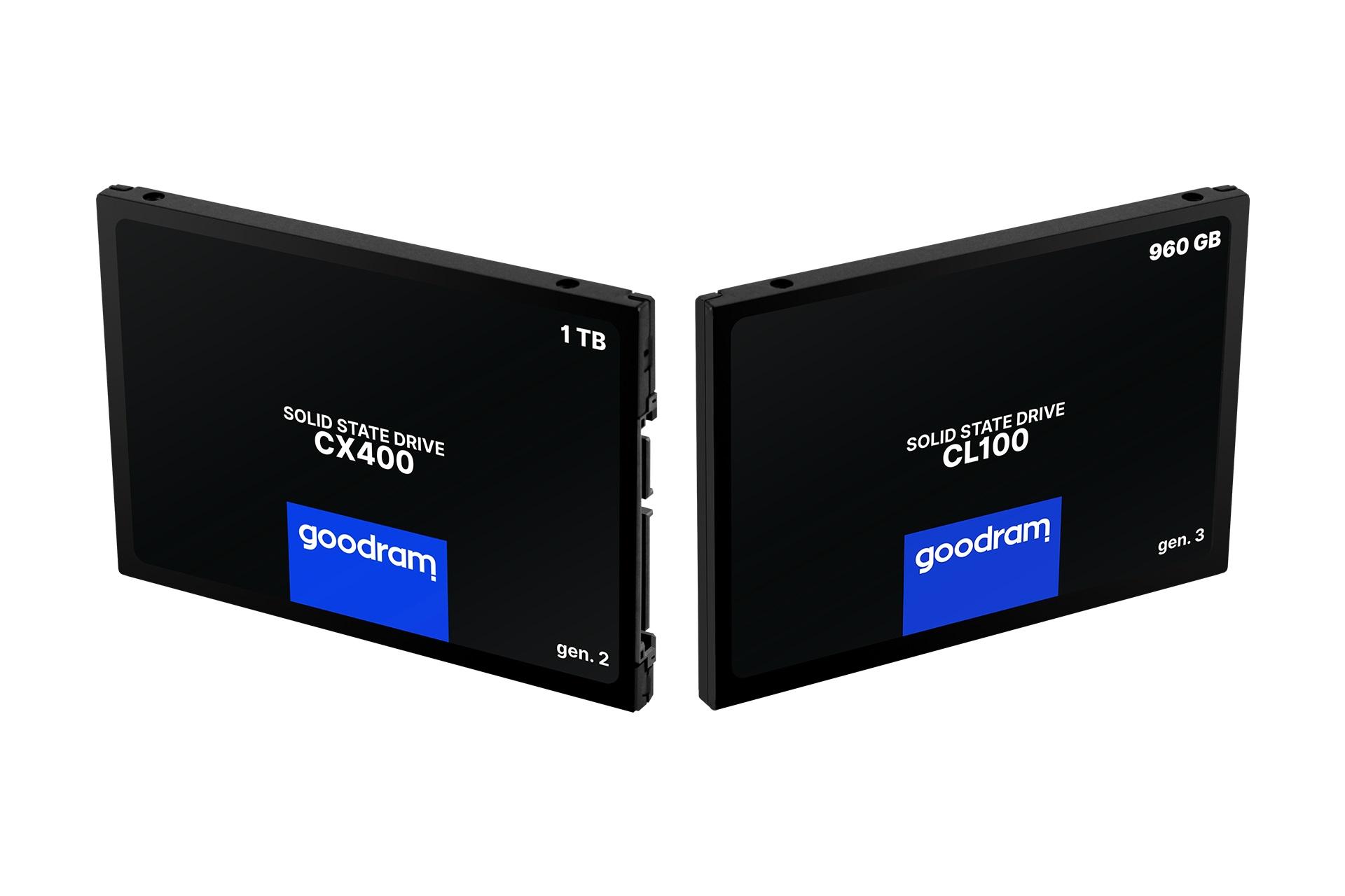 SSD GOODRAM CL100 и CX400 уже в продаже