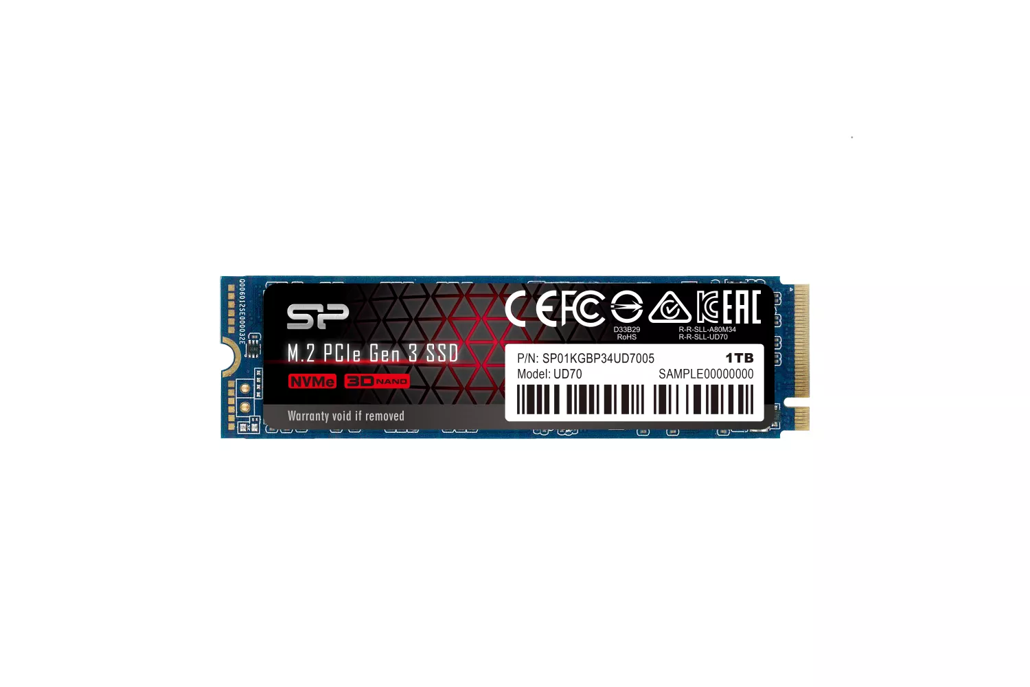 SSD Silicon Power UD70 по максимуму нагружает возможности PCIe 3.0
