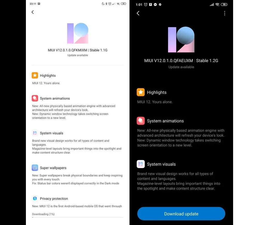 MIUI 12 глобальная стабильная уже доступна для Xiaomi Mi 9, Mi 9T, Mi 9T Pro, Redmi K20, K20 Pro