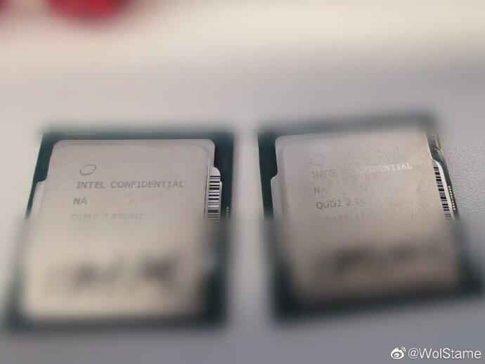 Intel Core i9-10900K и i7-10700K засветились на фото