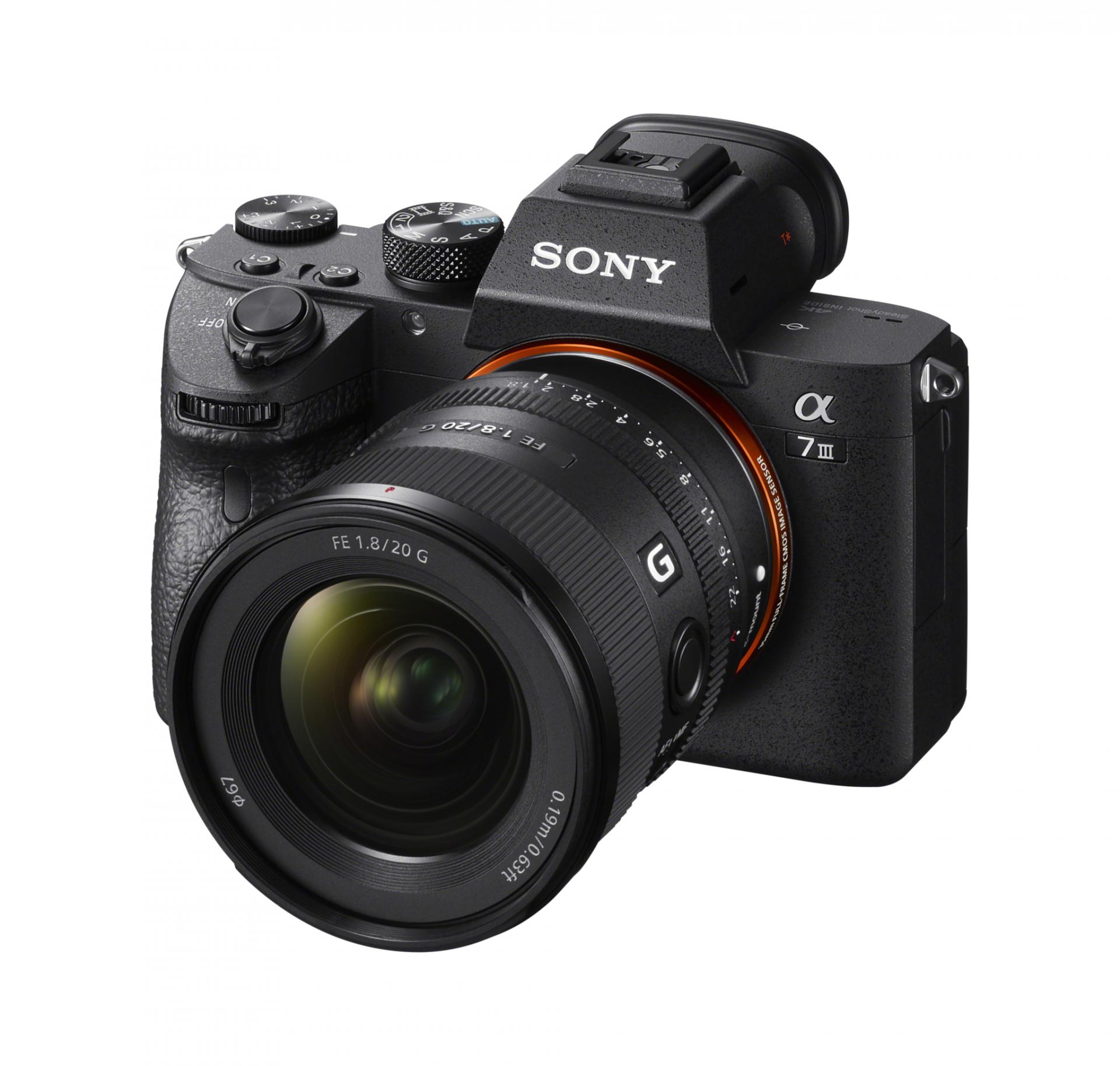 Новый объектив Sony FE 20 мм F1,8 G с фиксированным фокусным расстоянием