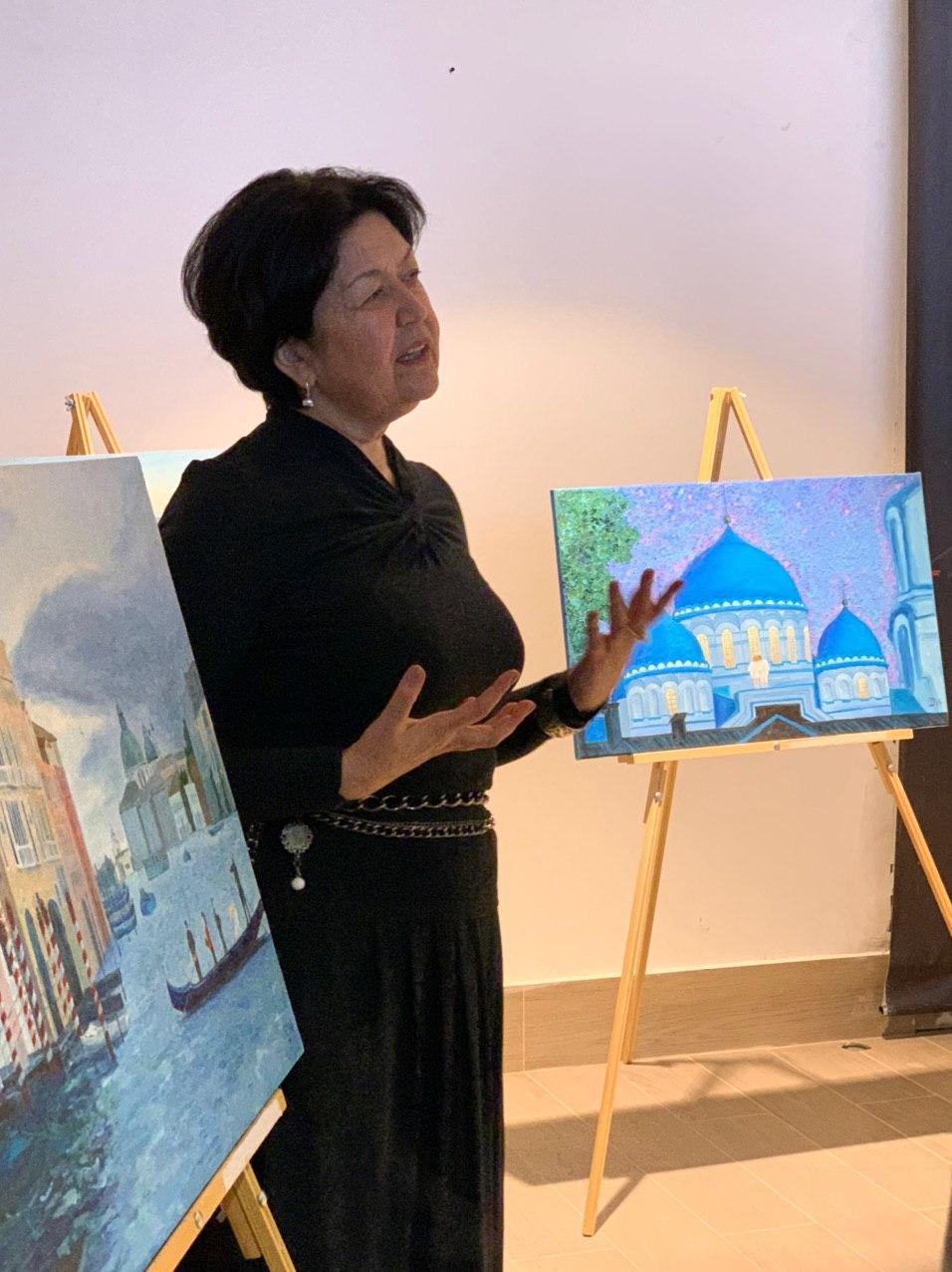 Выставка картин Заремы Джабиевой прошла в Ауди Центре Таганка