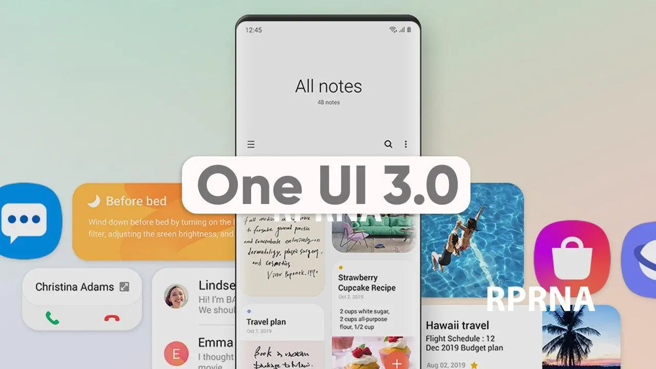 Какие модели смартфонов Samsung могут получить One UI 3.0