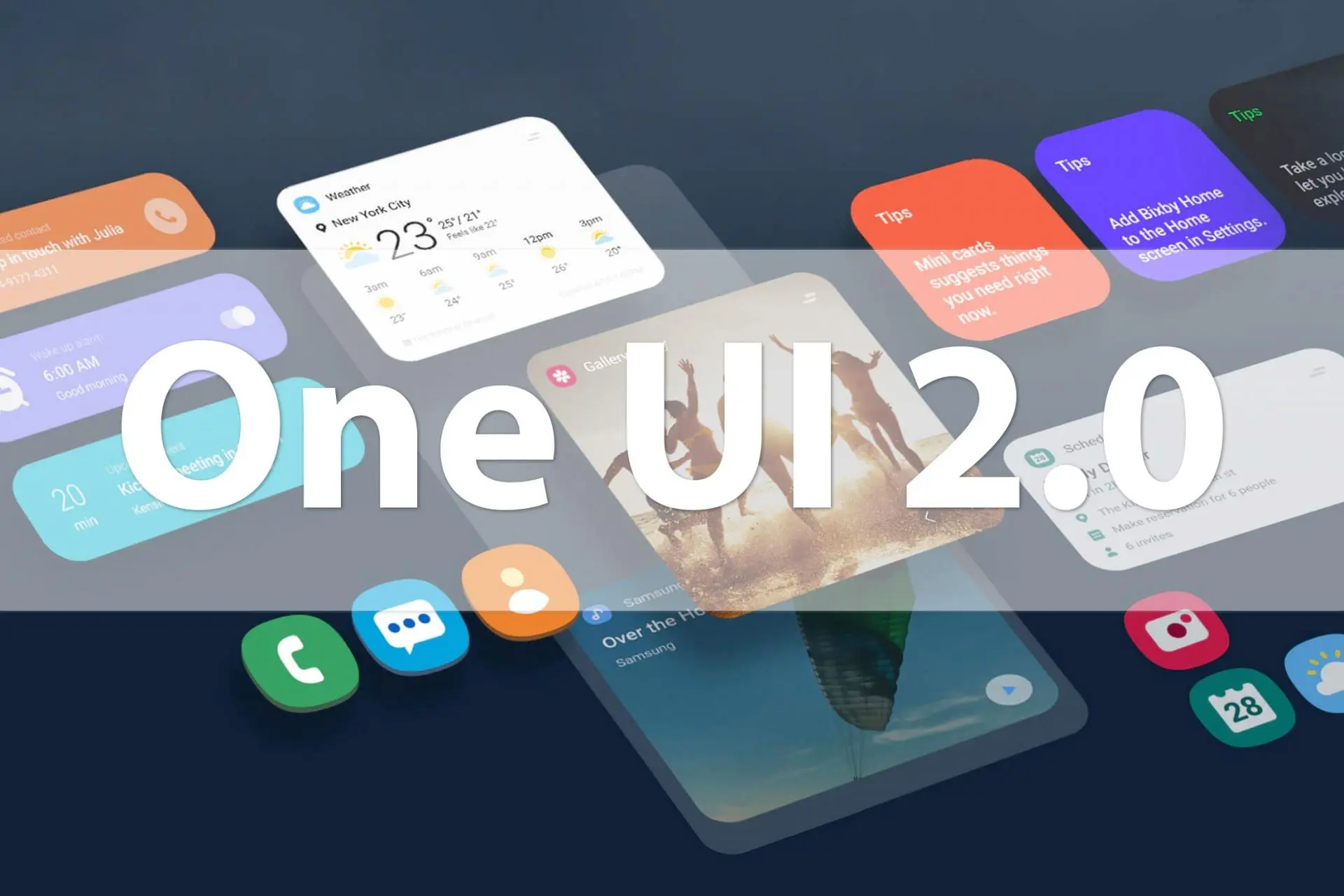 Сверяемся: какие смартфоны Samsung уже обновились до One UI 2.0