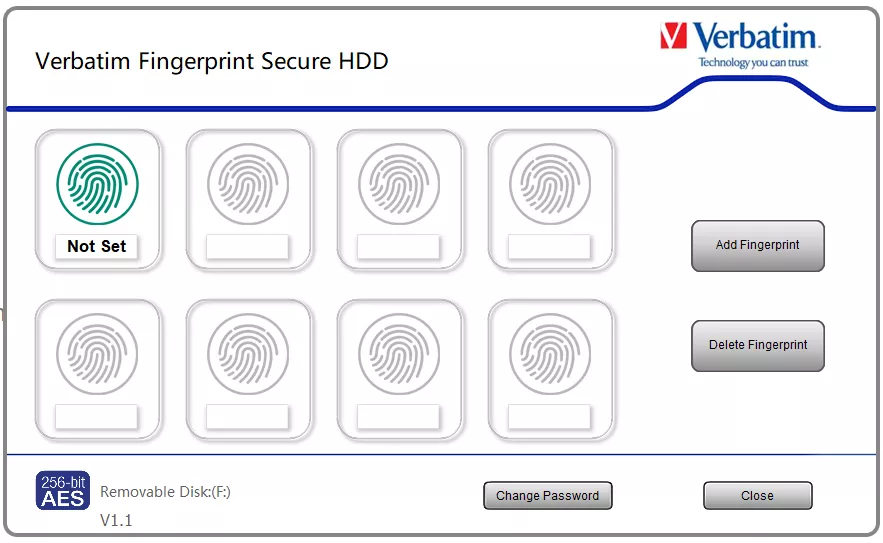 Тест-драйв жёсткого диска Verbatim Fingerprint Secure с AES-шифрованием