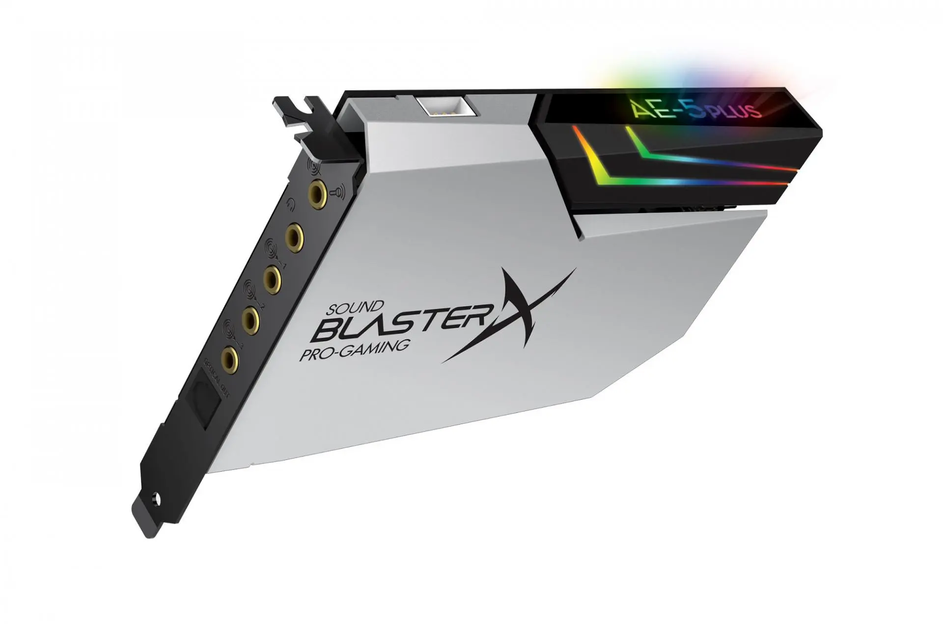 Звуковая карта Sound BlasterX AE-5 Plus Pure Edition в очередной раз освежилась