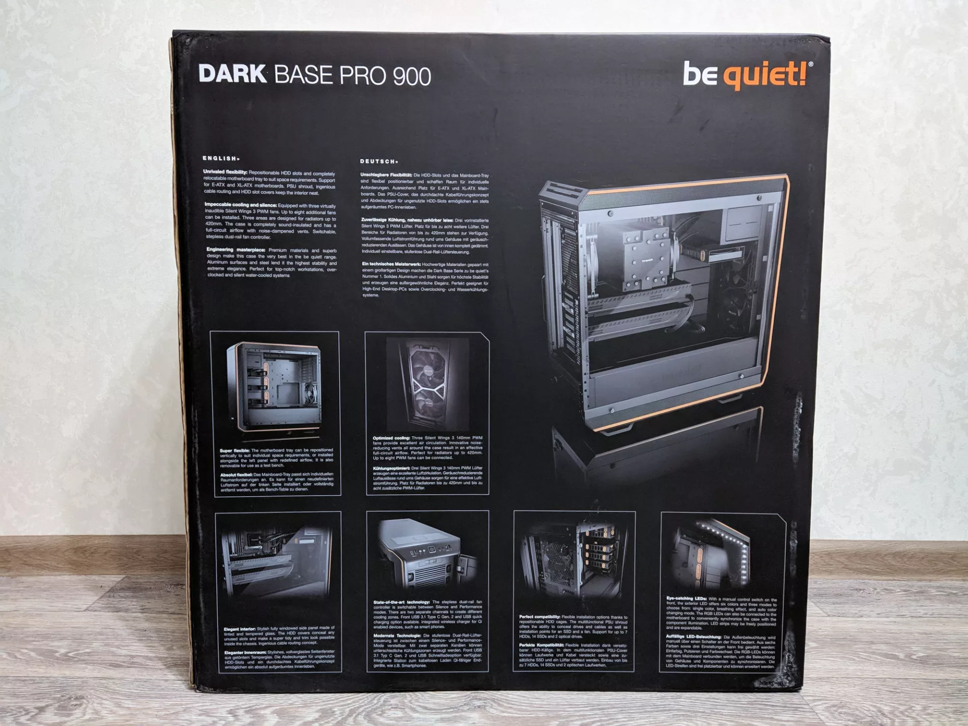 Обзор компьютерного корпуса be quiet! Dark Base 900 Pro rev.2 Orange