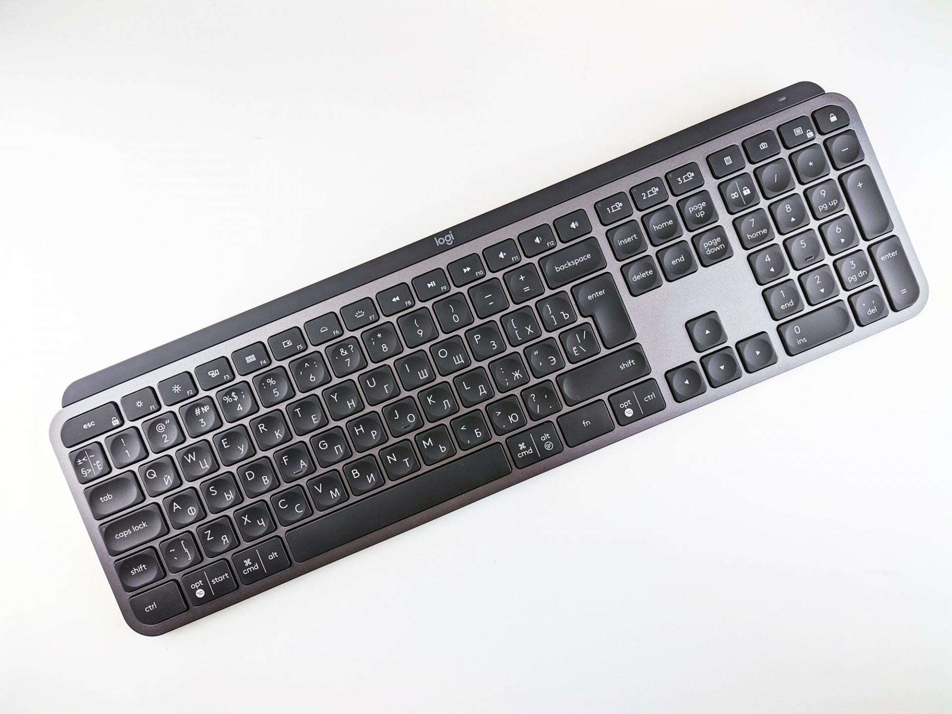 Тест-драйв клавиатуры Logitech MX keys