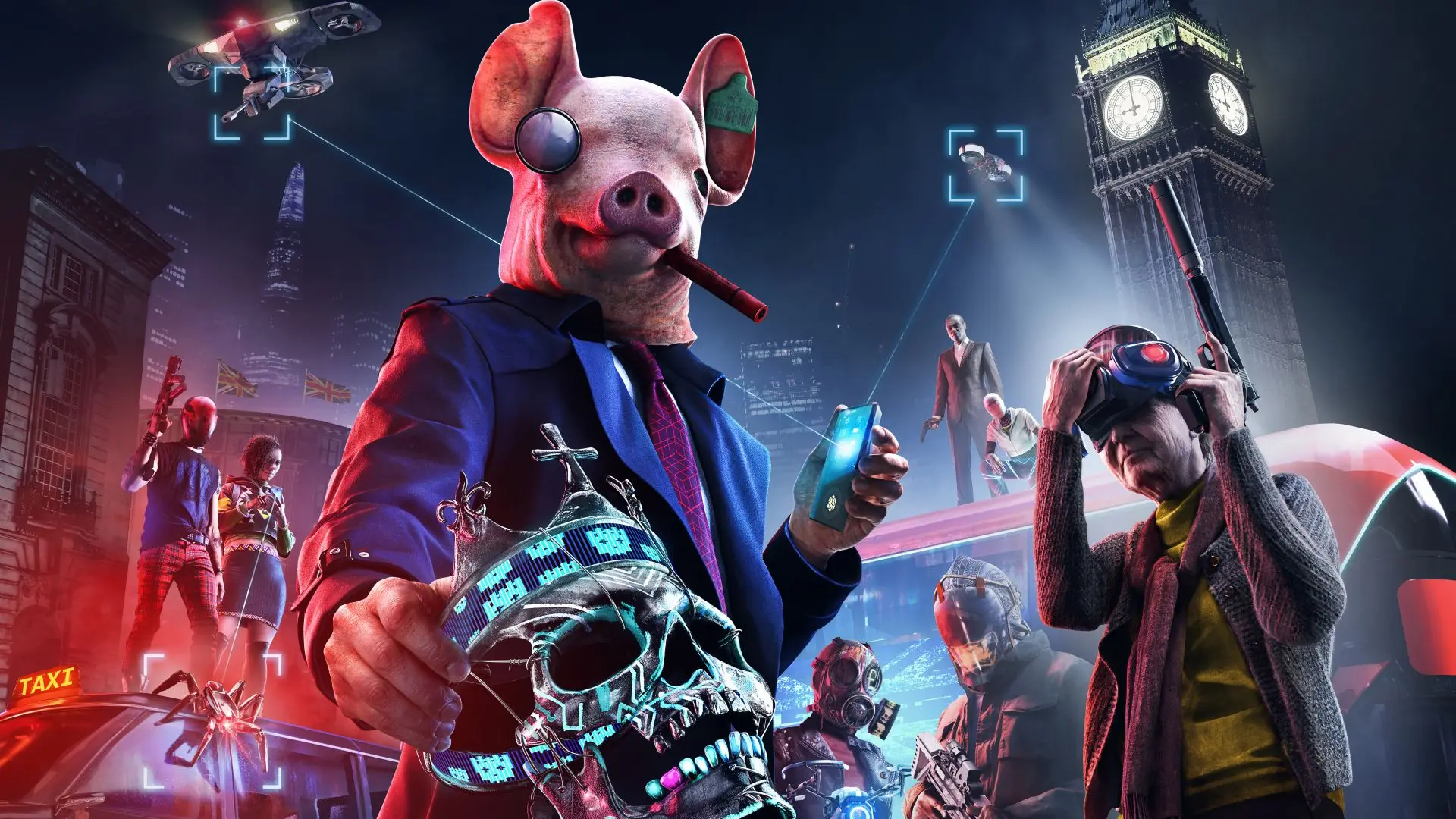 Вышел новый трейлер Watch Dogs Legion. В игре будут доступны 9 млн играбельных персонажей