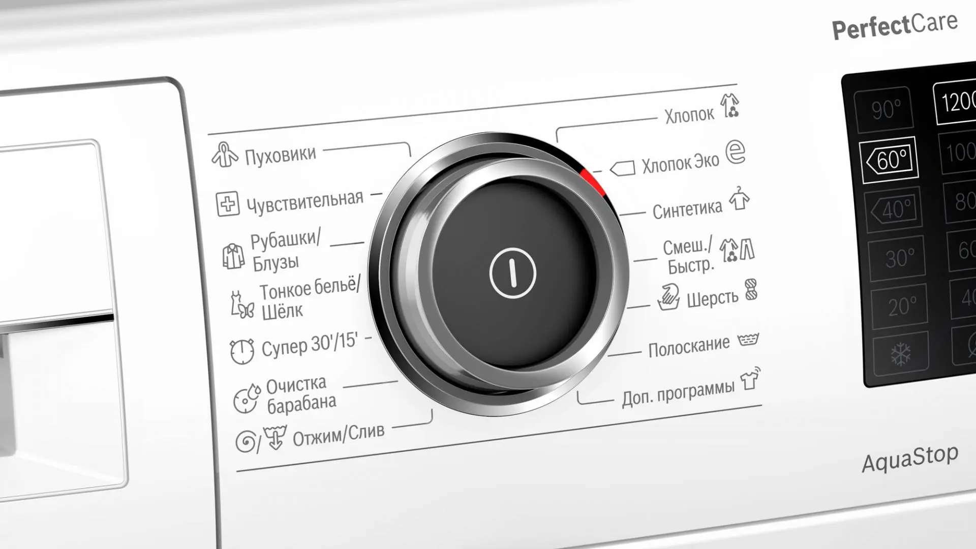 Обновлённая линейка стиральных машин Bosch PerfectCare с уникальным зауженным дизайном. 