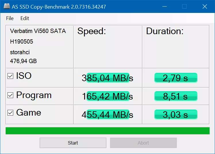 Тест-драйв SSD Verbatim Vi560 S3