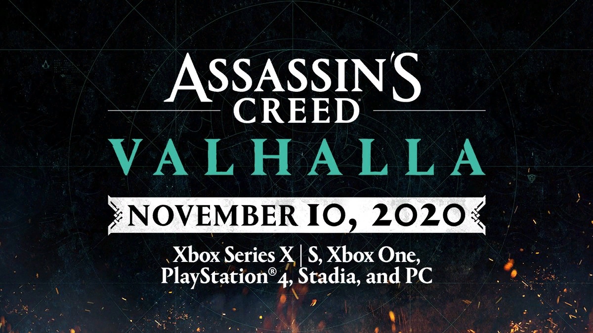 Ubisoft переносит дату релиза Assassin's Creed Valhalla. Игра выйдет раньше!