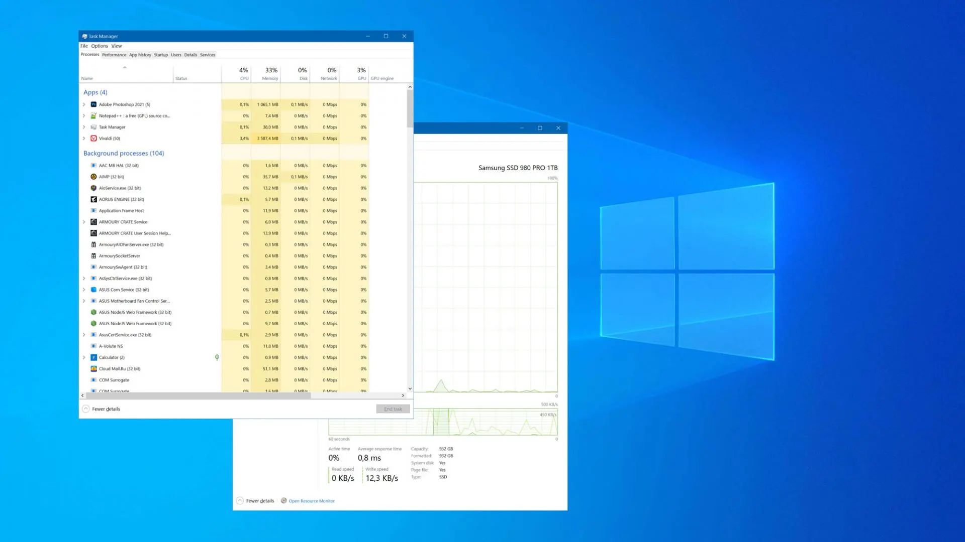 Диспетчер задач Windows получает полезную функцию по ограничению ресурсов