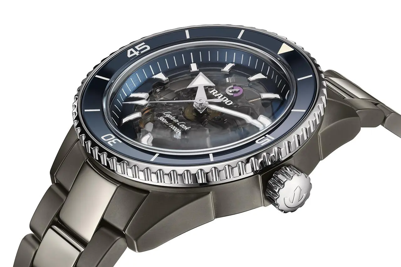 Rado Captain Cook теперь в высокотехнологичном керамическом корпусе