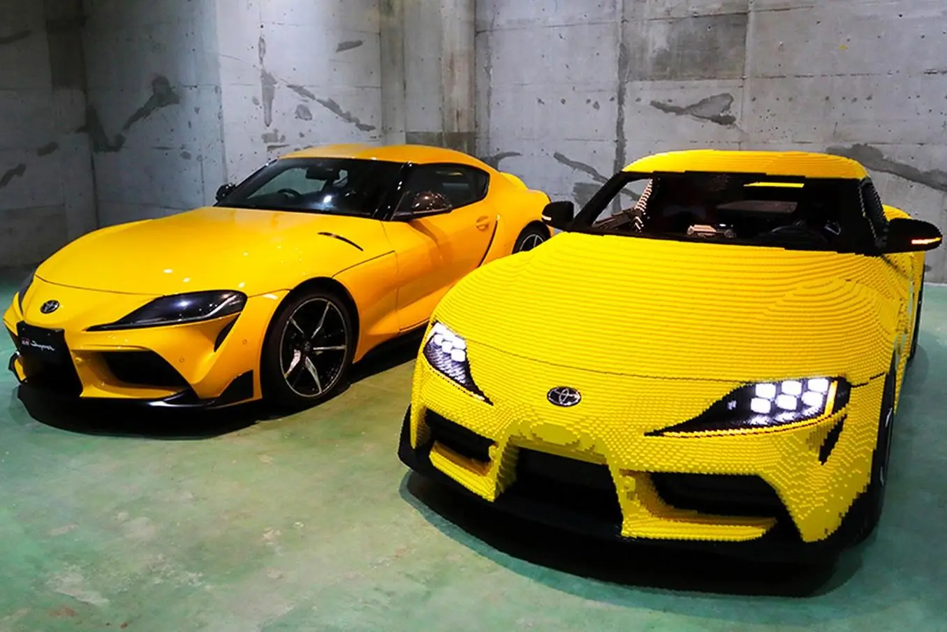 Из LEGO собрали копию Toyota GR Supra