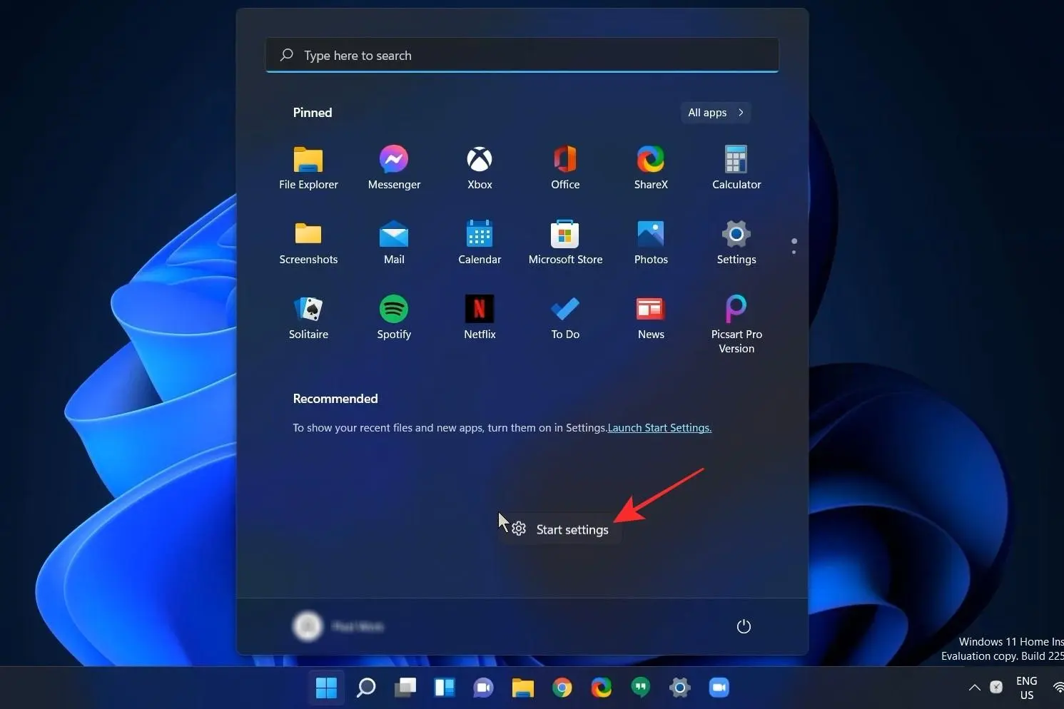 Как добавить больше ярлыков в меню Пуск Windows 11?
