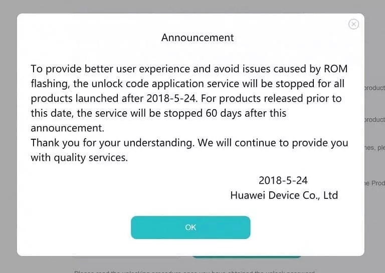 Названы смартфоны Huawei и Honor, которым можно разблокировать загрузчик