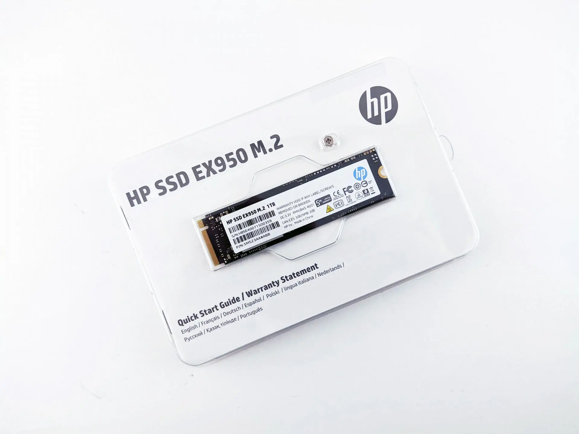 Тест-драйв SSD HP EX950