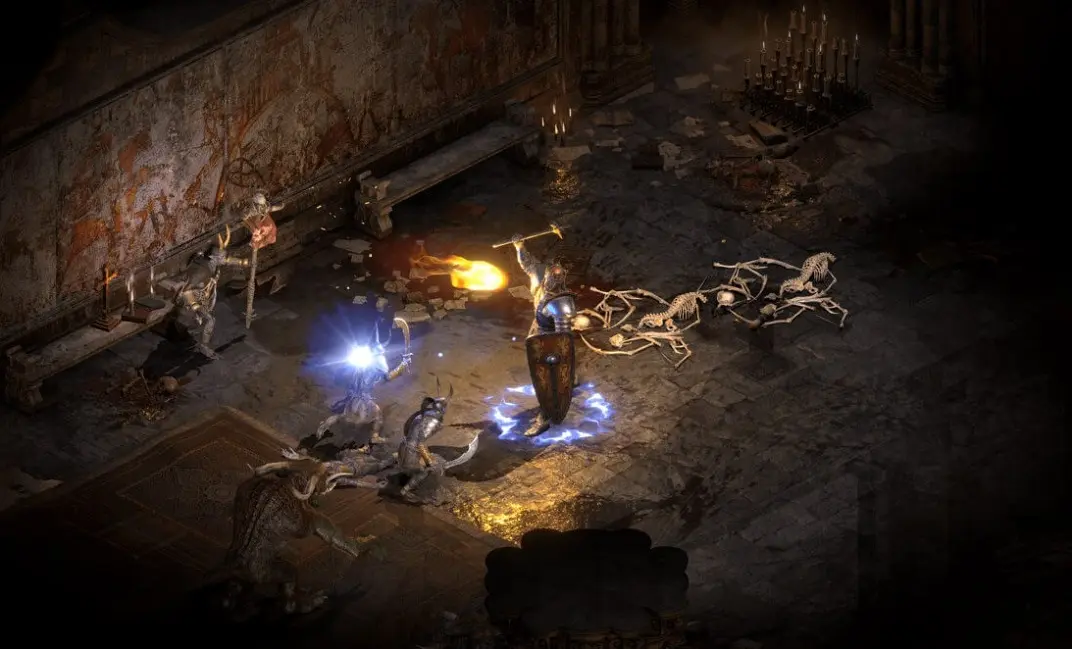 В сети появилось 6 минут геймплея ремейка Diablo 2