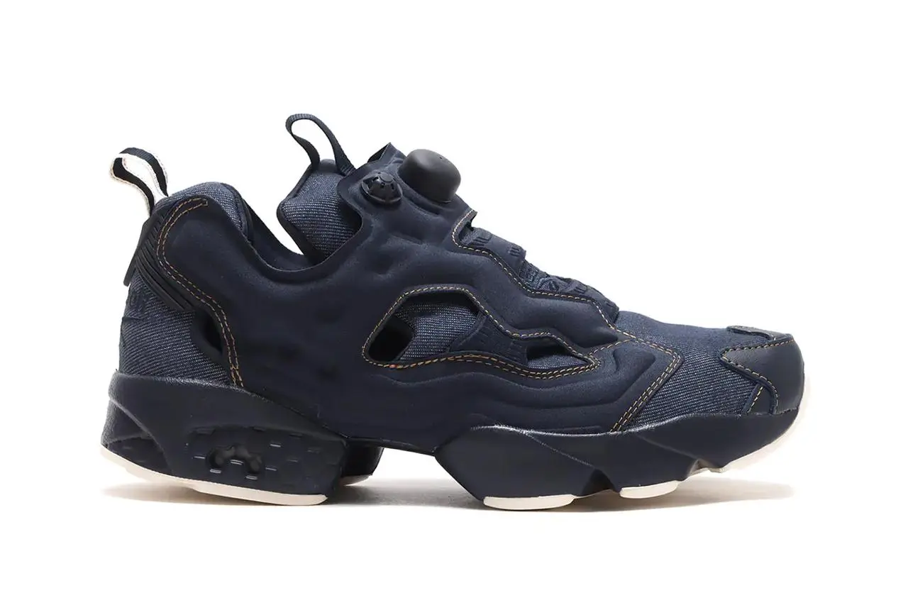 Reebok Instapump Fury переходит на джинсовую ткань
