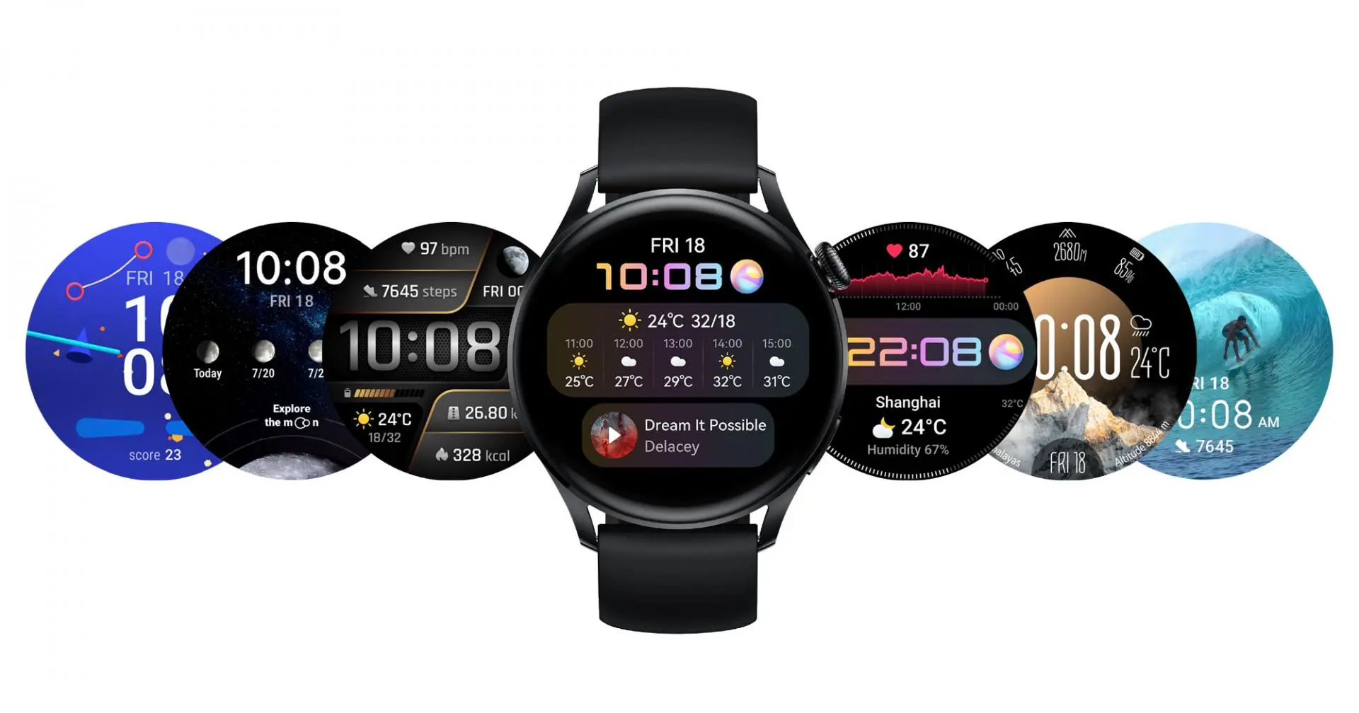 Huawei представляет HUAWEI WATCH 3 Series: умные часы на базе HarmonyOS 2