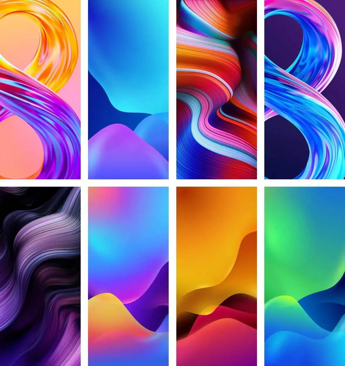 Обои со смартфонов OnePlus 9, Poco F3, realme 8 Pro уже можно скачать
