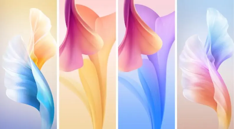 Обои со смартфонов vivo S9 и S9e уже можно скачать