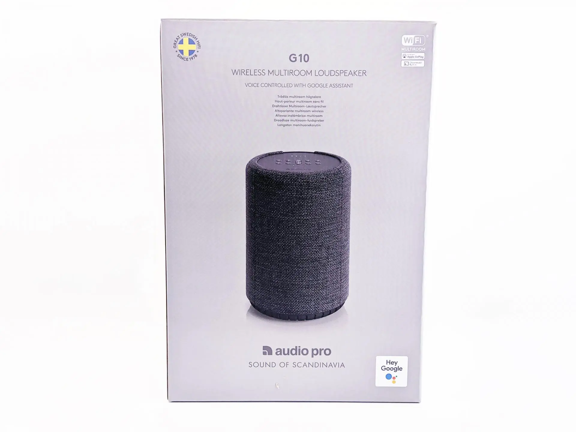 Обзор Audio Pro G10 — беспроводная мультирум колонка с голосовым управлением