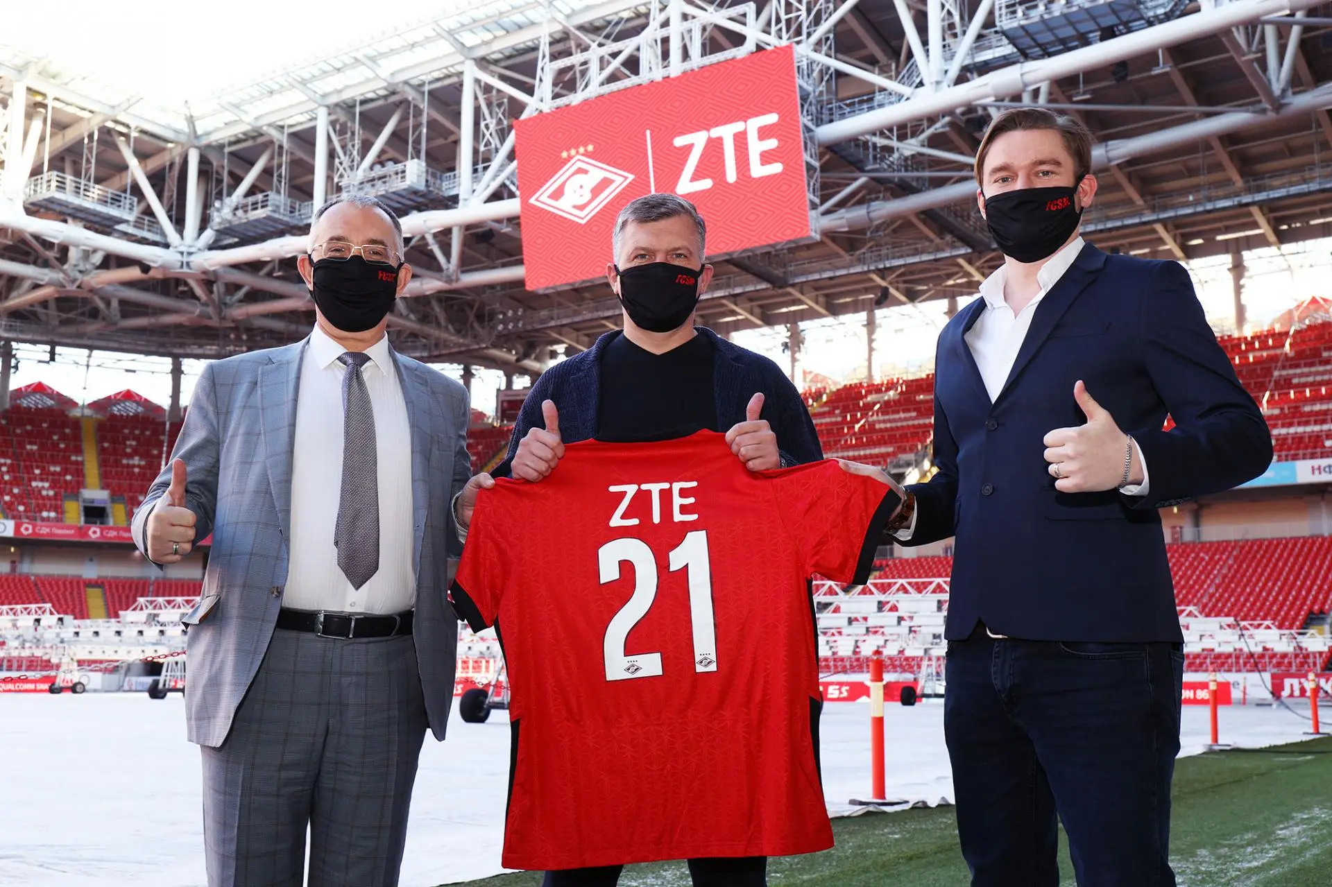 ZTE и ФК Спартак-Москва вместе минимум до 2022 года