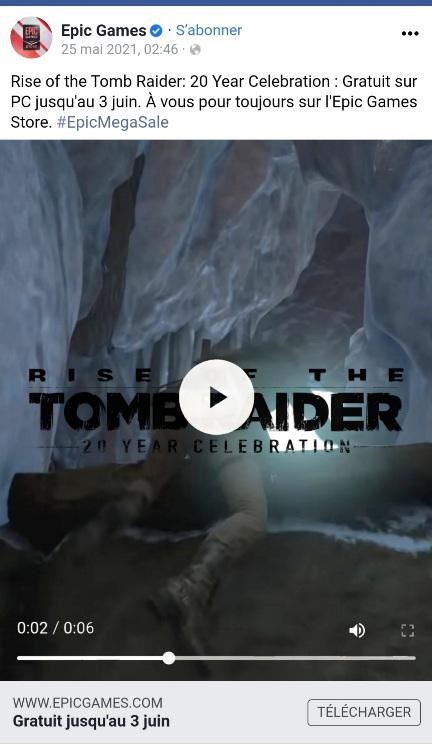 По слухам Rise of the Tomb Raider будет бесплатной в EGS