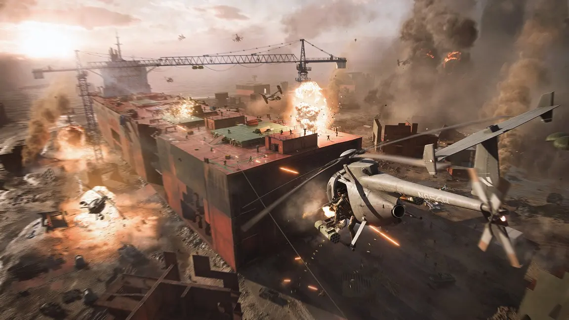 NVIDIA показала всю красоту Battlefield 2042 в новом трейлере