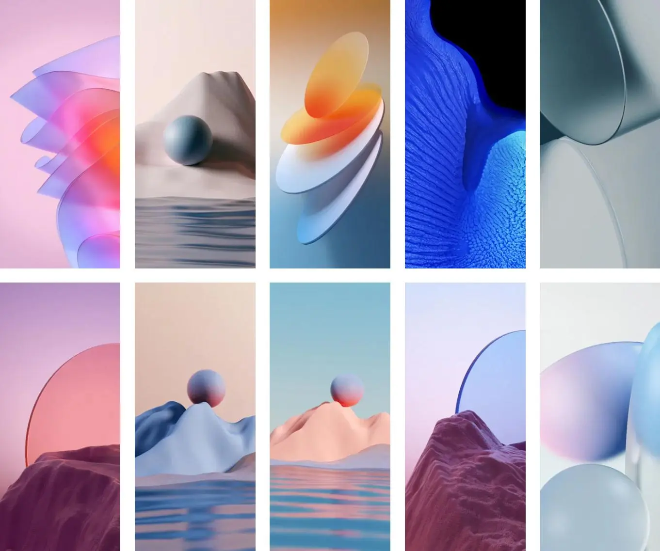 Обои со смартфона OPPO Reno 7 уже можно скачать