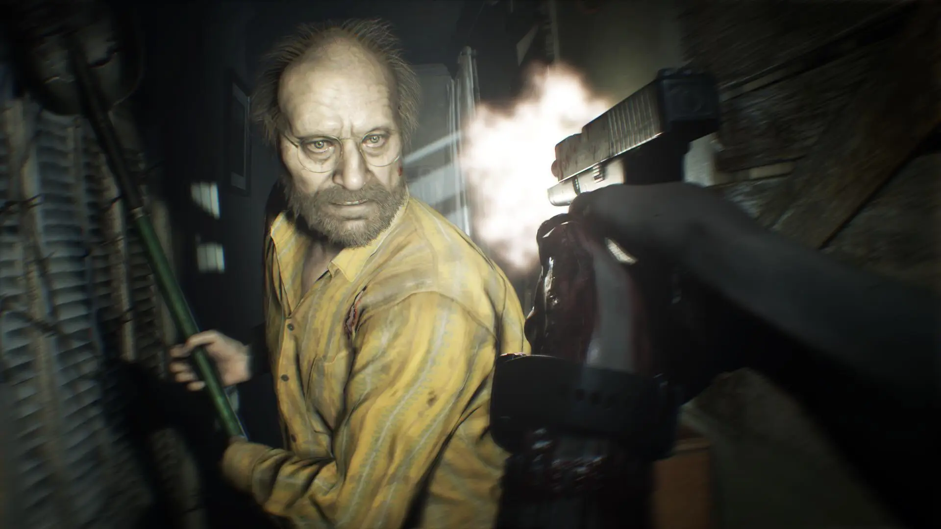 В видео показали как выглядела бы Resident Evil 7 если бы вышла во времена Resident Evil 1 