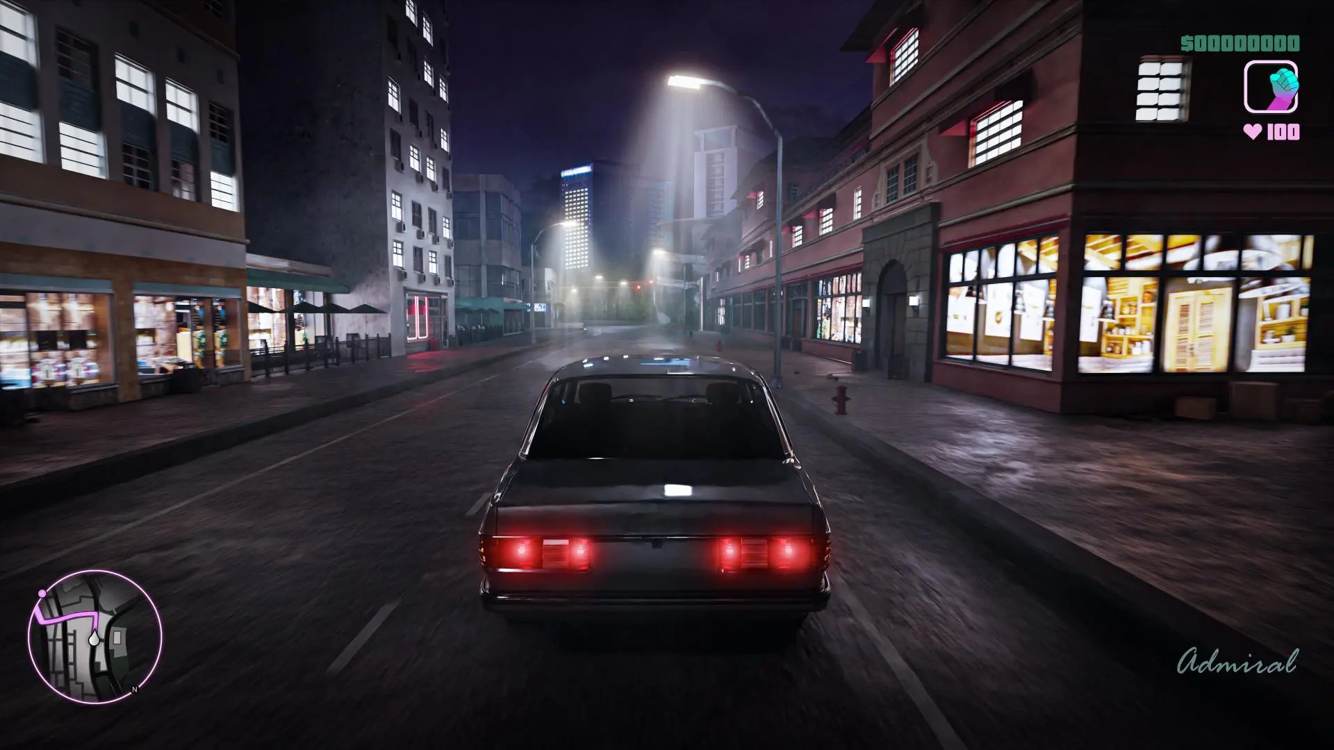 Российский художник опубликовал собственный арт из GTA Vice City. Именно так он видит ремастер