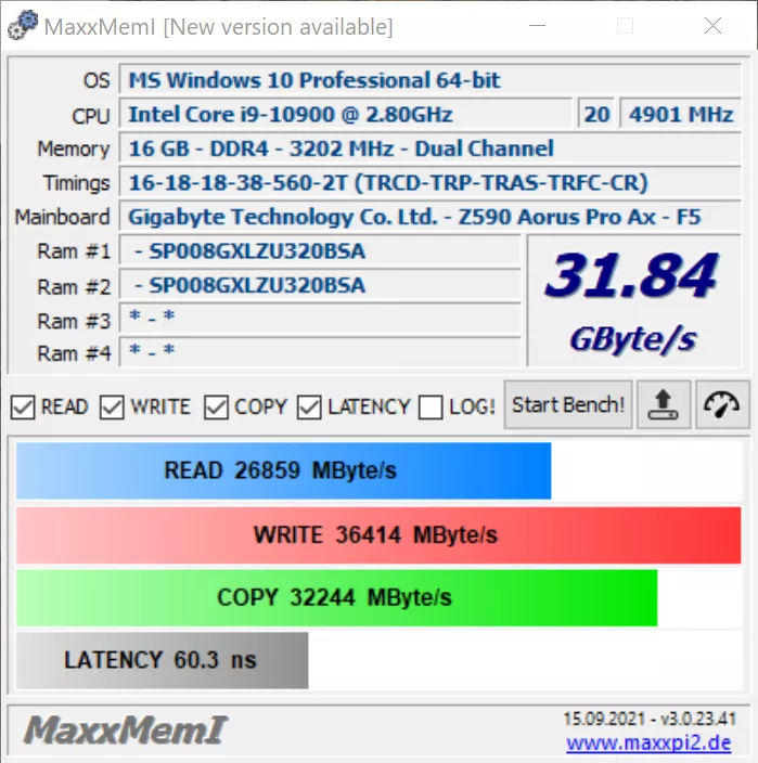 Тест-драйв оперативной памяти Silicon Power XPOWER AirCool 16GB (SP016GXLZU320B2A)