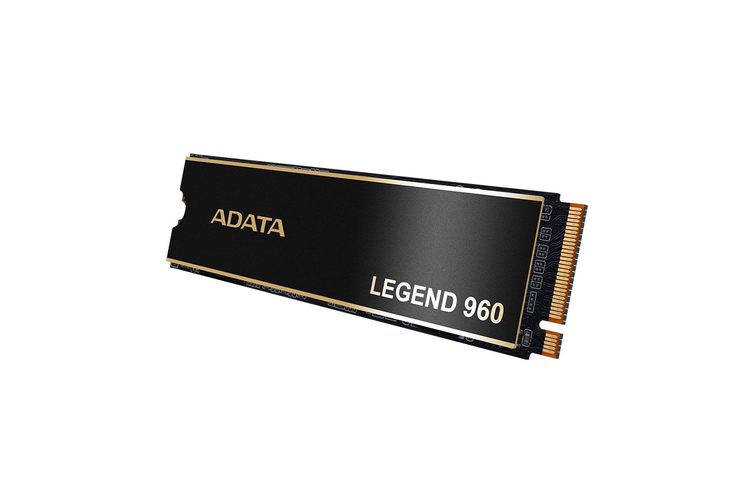 ADATA представляет новый SSD LEGEND 960 PCIe Gen4 x4 M.2 2280