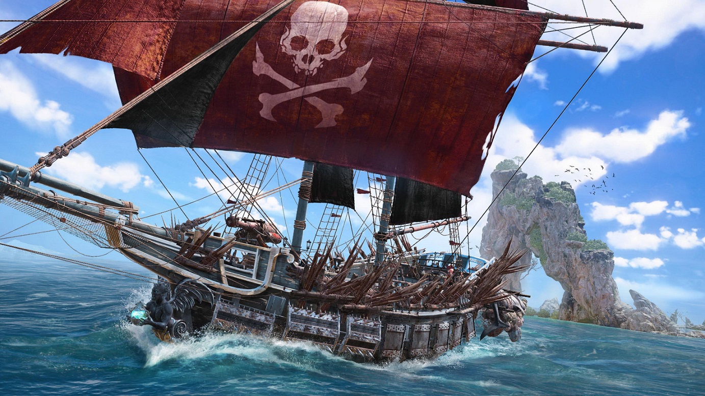 В новом трейлере Skull & Bones показали сетевые сражения и управление кораблем