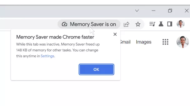 Chrome можно ограничить в потреблении памяти и заряда батареи